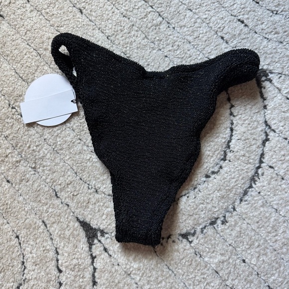 Hunza G Black Sparkle Bikini Bottom - Picture 3 of 6